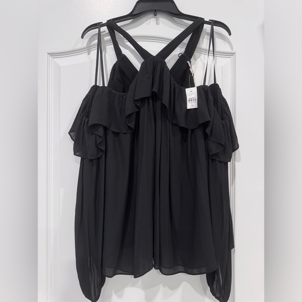 LOFT Off the Shoulder Top Size XL